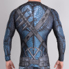 rashguard valor assassin blue f4