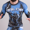 rashguard valor assassin artwork blue f4