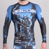 rashguard valor assassin artwork blue f1