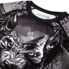 rashguard venum werewolf ls black grey fightexpert f6