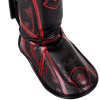 chranice holeni shinguards gladiator black red fightexpert f2
