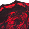 rashguard venum dragons flight black red f5