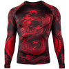 rashguard venum dragons flight black red f11