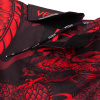mma shorts short venum dragons black red f5