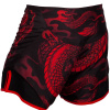 mma shorts short venum dragons black red f4