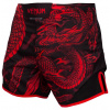 mma shorts short venum dragons black red f1