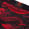 valetudo venum short compression dragons flight black red f5