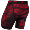 valetudo venum short compression dragons flight black red f4