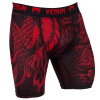 valetudo venum short compression dragons flight black red f2