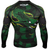 rashguard venum long greenviper black green f4