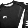 rashguard venum long sleeve contender4 black white f5