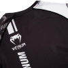 rashguard ss venum logos black white f6