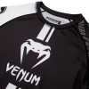 rashguard ss venum logos black white f5