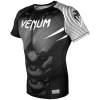 rashguard venum short sleeves nogi black white f2