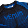 rashguard venum short sleeves nogi black blue f5