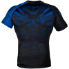 rashguard venum short sleeves nogi black blue f3