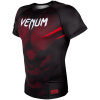 rashguard venum short sleeves nogi black red f2