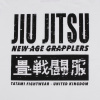 tshirt tatami jiujitsu white f2