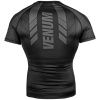 rashguard venum short sleeves black f4