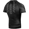 rashguard venum short sleeves black f3