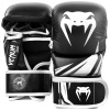 sparring gloves venum challenger black white f1