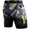 venum short compression viking 2.0 black yellow f4
