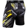 venum short compression viking 2.0 black yellow f3