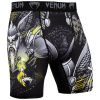 venum short compression viking 2.0 black yellow f2