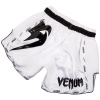 venum short muay giant white black f2