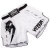 venum short muay giant white black f1