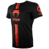 venum 03449 100 tshirt tricko logos black red f2