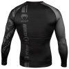 venum 03451 114 rashguard long sleeves black black f4