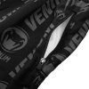 venum fitness short logos black white f5