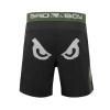 mma shorts badboy pro series black green kratasy f3