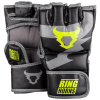 rh 00007 116 mma gloves charger black neoyellow rukavice f1