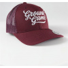 Kšiltovka Ground Game COLLEGE BURGUND TRUCKER