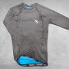 hayabusa fusion rashguard grey aqua f8