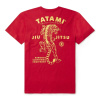tshirt tatami tiger bjj red cervene tricko triko f2