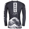 rashguard long tatami kanagawa black 2