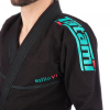tatami gi bjj estilo6 black teal f12