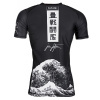 rashguard short tatami kanagawa black 3