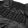muay thai shorts venum devil black black 6