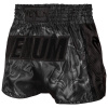 muay thai shorts venum devil black black 1
