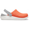 Crocs LiteRide Clog K Tangerine/White