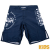 detske mma shorts venum signature navyblue 1