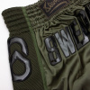 8 weapons muay thai short noir olive3