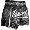 229976 7 8 weapons muay thai short sak yant tigers black