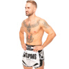 8 weapons muay thai shorts carbon snow night7
