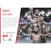 Chránič zubov Opro Gold UFC - červená/strieborná