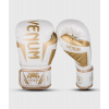 Boxerské rukavice Venum Elite - White/Gold (Velikost 10oz)